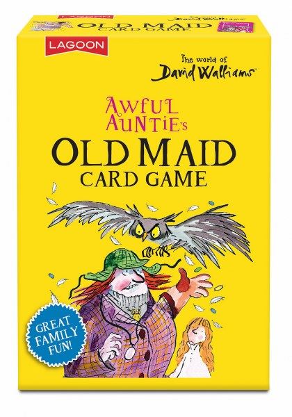 David Walliams - Classic Card Games - Cheat, Go Fish or Old Maid - Sold Individually or Set of 3