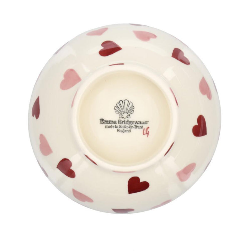 Emma Bridgewater - French Bowl - 13.6x7.8cms/270ml - Pink Hearts