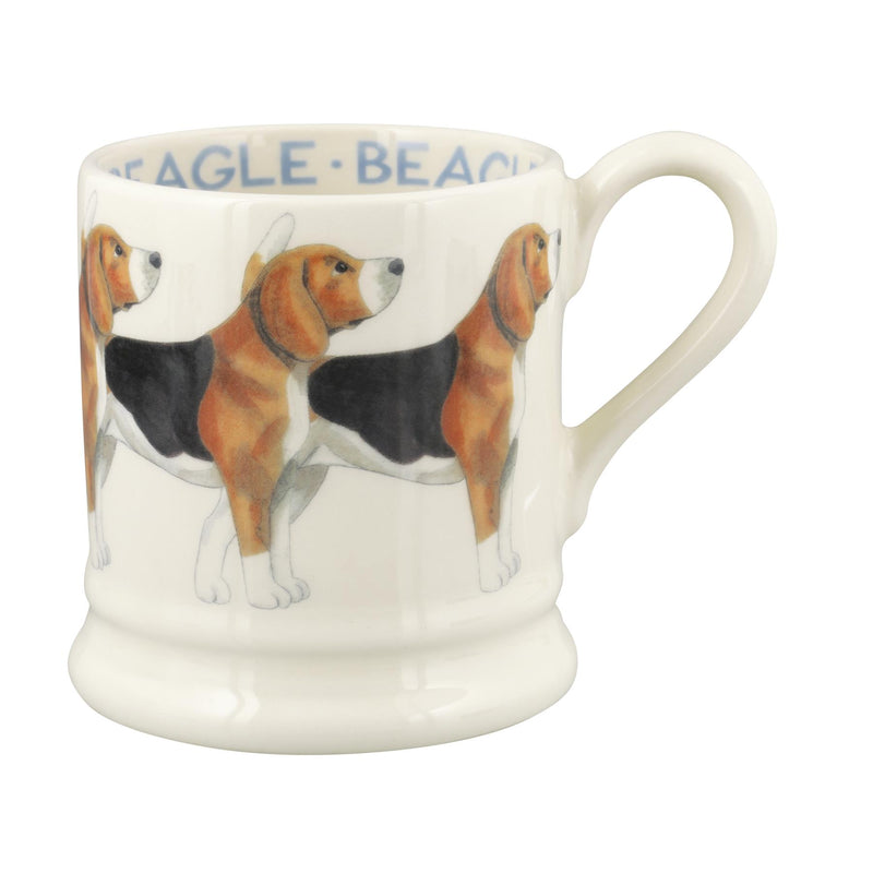 Emma Bridgewater - Half Pint Mug (300ml/1/2pt) - 9.3x8.2cms - Dogs - Beagles