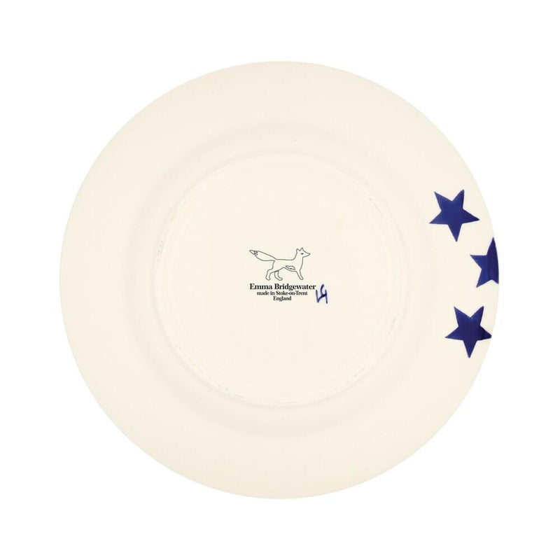Emma Bridgewater - 8.5 inch Breakfast/Lunchtime Plate - Blue Stars