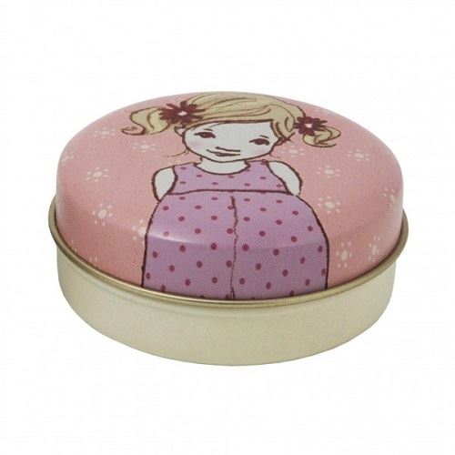 Belle & Boo - Small Round Trinket/Treat Tin - Perfect Stocking Filler - Ava