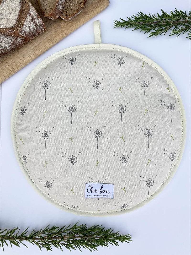Olivia Jane Designs - 100% Cotton Hob/Range Cover 36 x 36cms - Dandelion Wishes