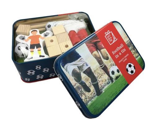 Apples To Pears - Learn & Play - Gift In A Tin - Football In A Tin/Penalty Taking Game