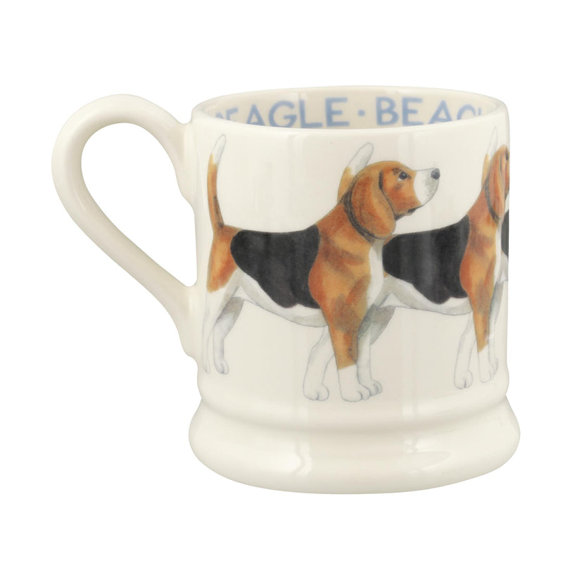 Emma Bridgewater - Half Pint Mug (300ml/1/2pt) - 9.3x8.2cms - Dogs - Beagles